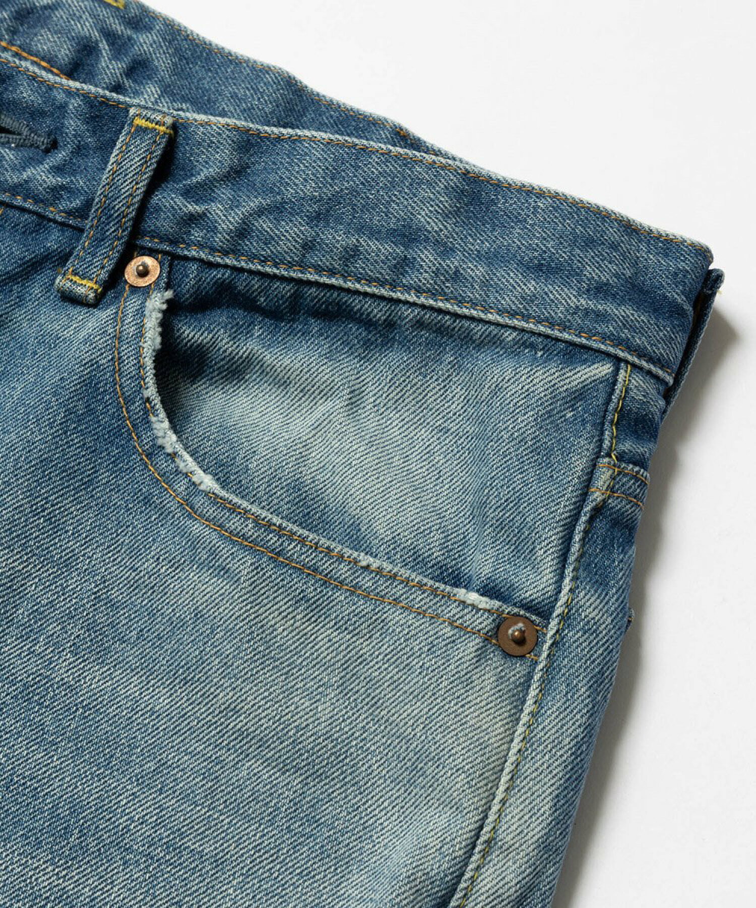 15oz OLD SELVAGE DENIM / VINTAGE RELAX TAPERED JEANS